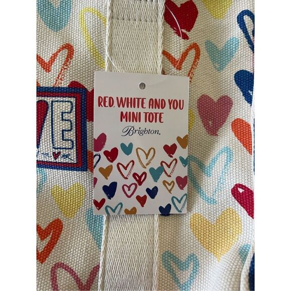 ❤️Brighton Red White & You Mini Tote - Picture 6 of 10